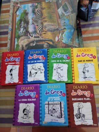 Libros 1-7 Diario De Greg