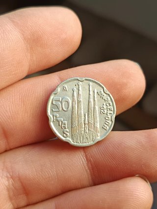 50 Pesetas 1992 Barcelona
