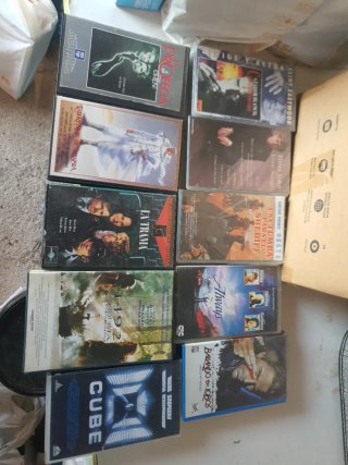 Lote de 10 Películas en VHS