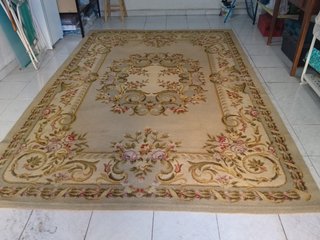 Alfombra de Pura Lana Virgen como nueva