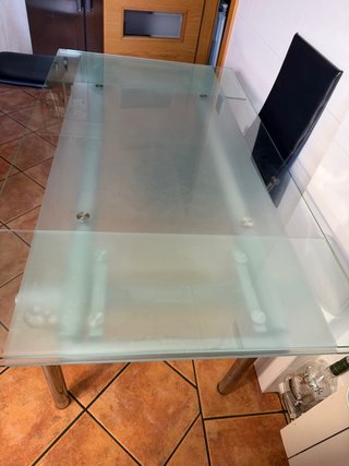 Mesa de Cocina de Cristal
