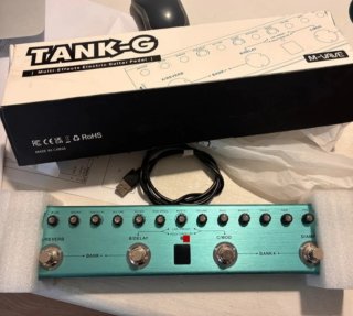 Pedaliera multieffetto M-Vave Tank-G
