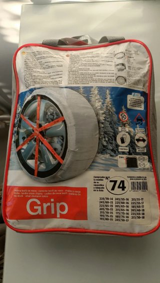 Cadenas textiles de nieve Grip 74