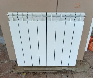 Radiador de agua, Aluminio Blanco
