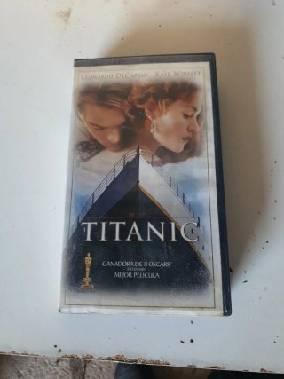 Película VHS Titanic