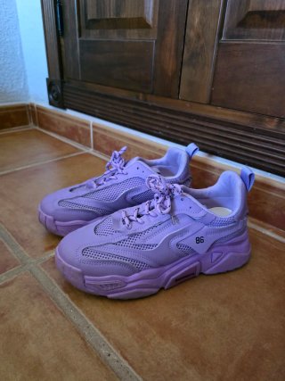 Zapatillas Deportivas Color Lila