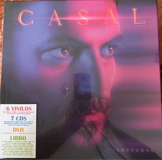 Tino Casal - Integral (Vinilos, CDs, DVD, Libro)