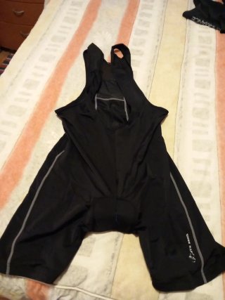 Culotte de Ciclismo Negro Talla XL