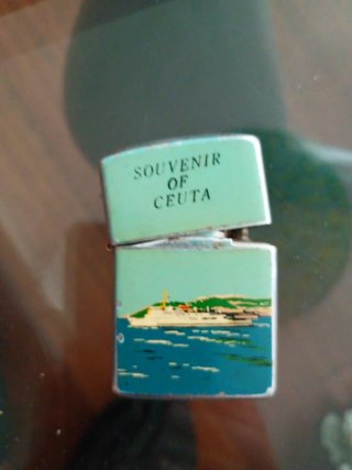Mechero Souvenir de Ceuta