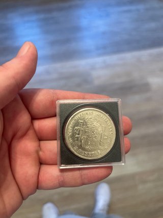 Moneda de 5 Pesetas de Plata