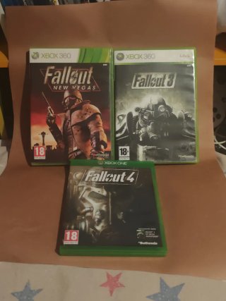 Lote 3 Juegos Fallout (Xbox 360 y Xbox One)