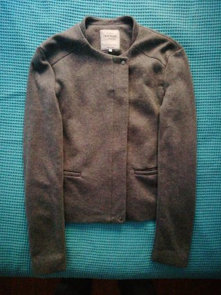 Chaqueta Zara Gris Talla M