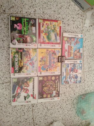 Lote de 8 Juegos para Nintendo 3DS y DS