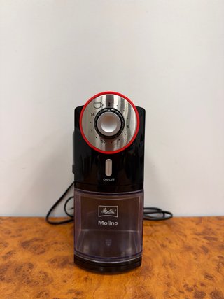 Molinillo de café eléctrico Melitta Molino