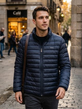 Chaqueta Plumas Calvin Klein Azul