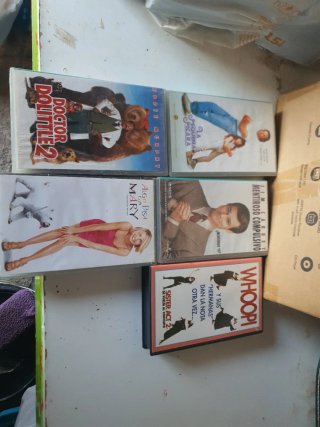 Lote 5 Películas VHS Comedia