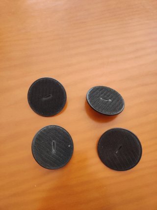 Set de 4 Anclajes para Alfombrillas BMW