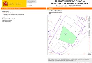 Parcela urbana de 1.849 m² en Santibañez del Porma