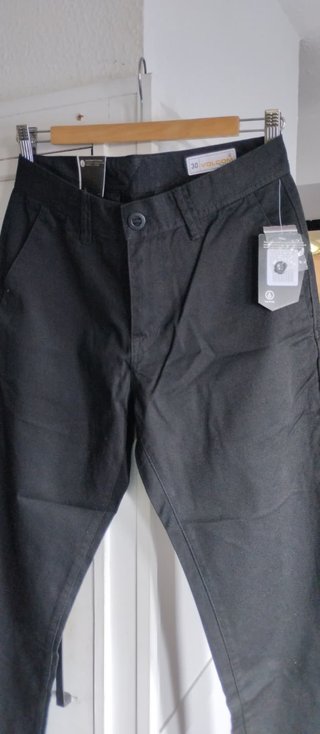 Pantalón Volcom Frickin Regular Negro Talla M