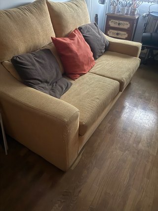 Sofá de dos plazas con cama 120cm Telf. 679823667