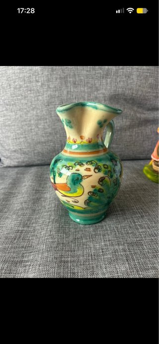 Jarron de pajaro pintado