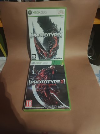 Lote 2 Juegos Xbox 360: Prototype
