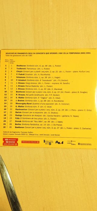 14 CD Música Clásica OBC