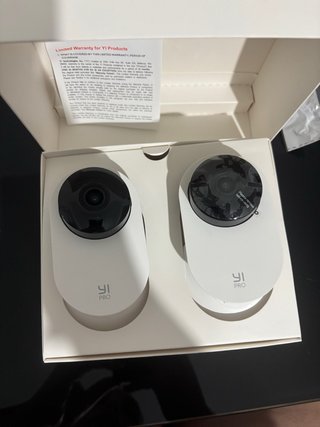 2 Cámaras de Vigilancia Yi PRO