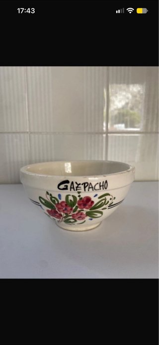 Cuenco gazpacho