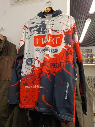Camiseta de Pesca Hart Pro Fishing Team XXL