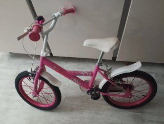 Bicicleta infantil rosa