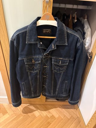 Cazadora vaquera Wrangler azul