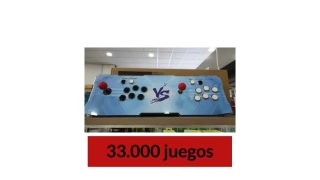 Consola retro arcade