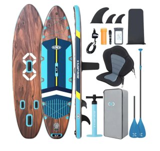 ZLX Tabla de Paddle Surf Hinchable SUP 350 x 89 cm