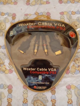 Cable VGA Woxter para PlayStation 3