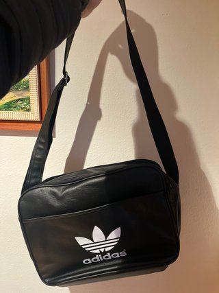 Bandolera adidas Negra vintage