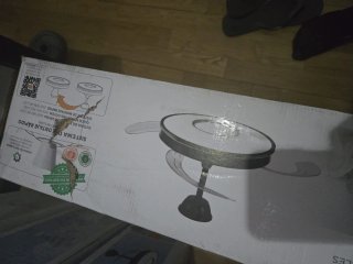 Ventilador de techo con aspas ocultas