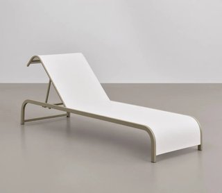 Sklum Tumbona reclinable en acero Marietta