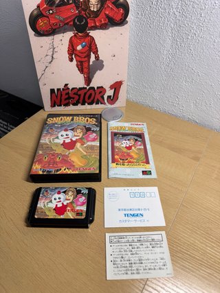 Snow Bros Sega Mega Drive MegaDrive MD Jap