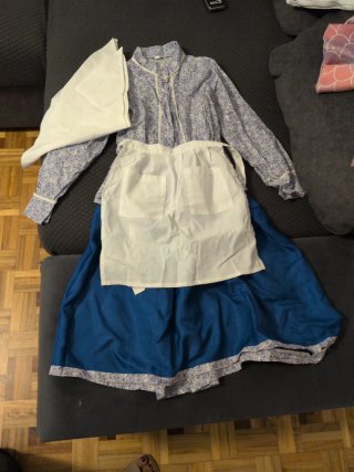 Traje de casera tradicional talla 6