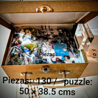 Puzzle Castillo Floss & Rock 130 piezas