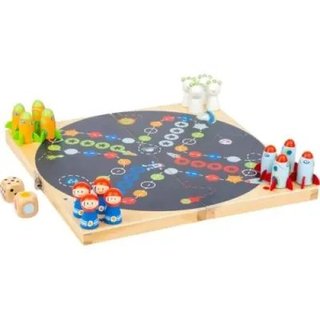 Ludo Space de Madera Small Foot Juego de Mesa Infantil