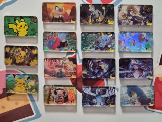 Imanes con cartas originales de Pokémon