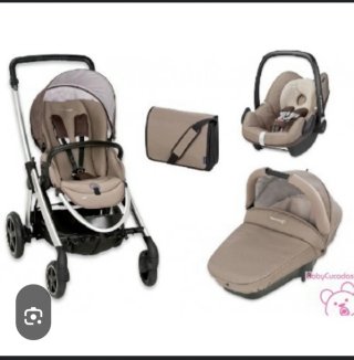 Conjunto Carrito de Bebé 3 Piezas