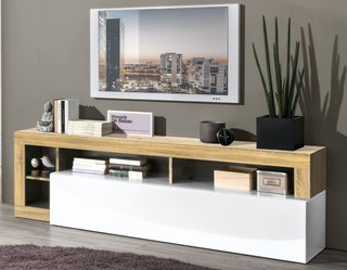 Mueble TV con Puerta Abatible 184cm