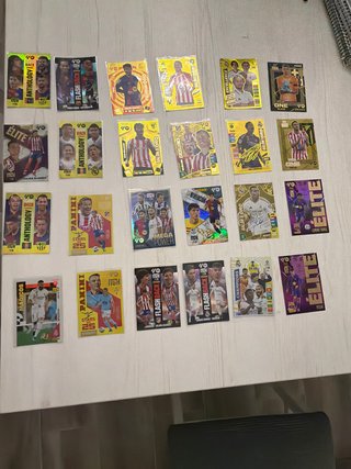 Lote de 24 Cartas de Fútbol Panini