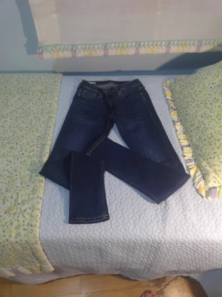 Pantalón vaquero azul de hombre