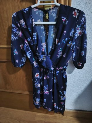 Mono corto estampado floral