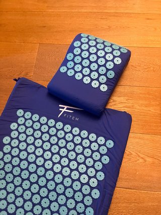 Alfombra de Masaje Azul 130x50cm