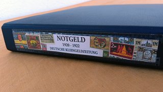 Álbum Notgeld Alemania 1920-22 (21 Billetes) Binde